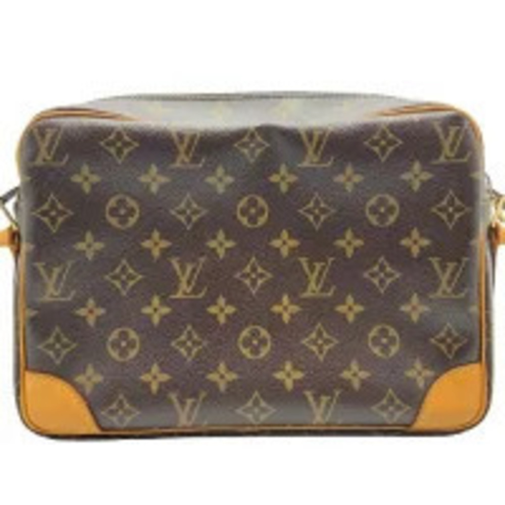 Louis Vuitton Crossbody Bag Shoulder Nile Brown Monogram